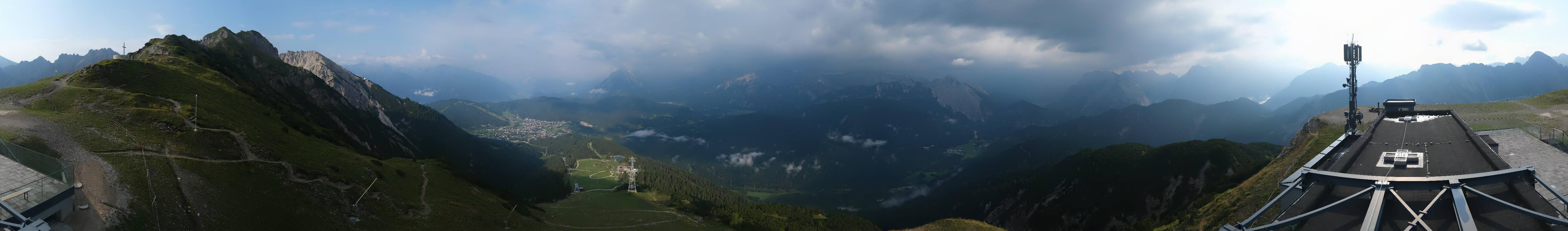 Archiv Foto Webcam Seefeld Rosshütte - Bergstation Seefelder Joch