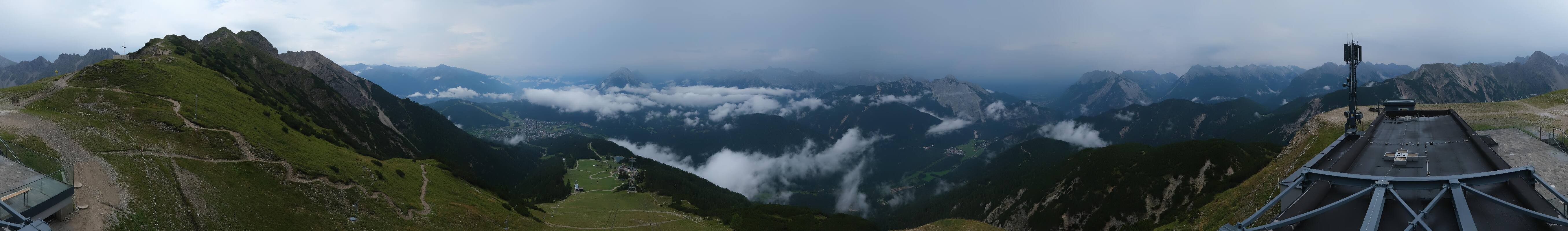 Archiv Foto Webcam Seefeld Rosshütte - Bergstation Seefelder Joch