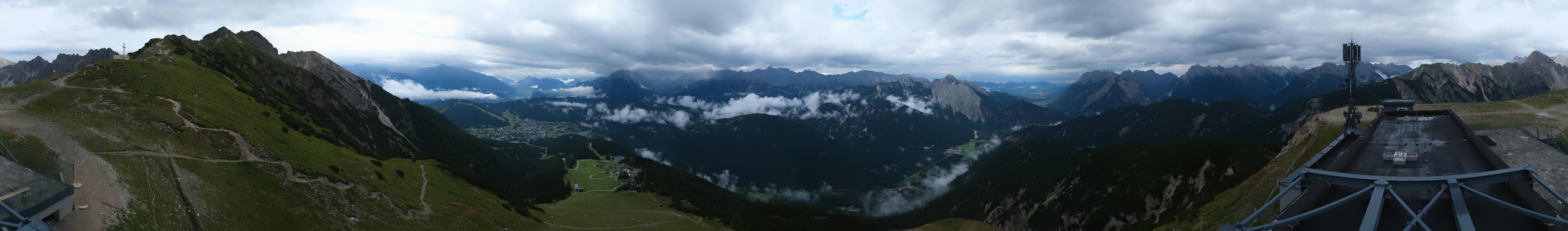 Archiv Foto Webcam Seefeld Rosshütte - Bergstation Seefelder Joch