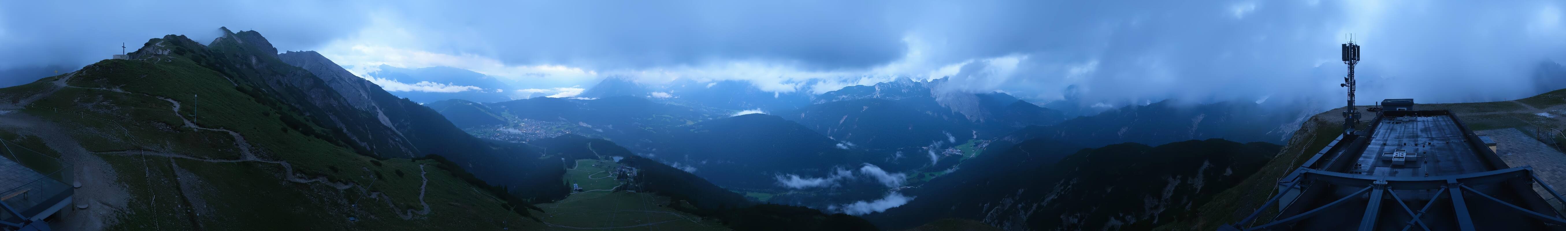 Archiv Foto Webcam Seefeld Rosshütte - Bergstation Seefelder Joch