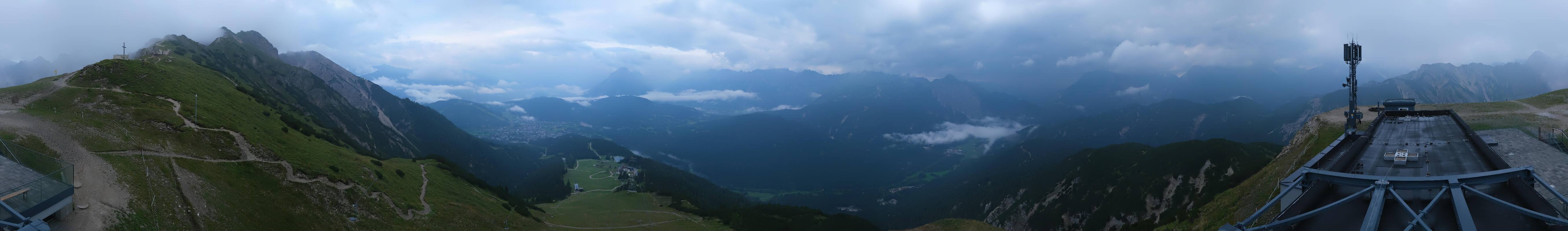 Archiv Foto Webcam Seefeld Rosshütte - Bergstation Seefelder Joch