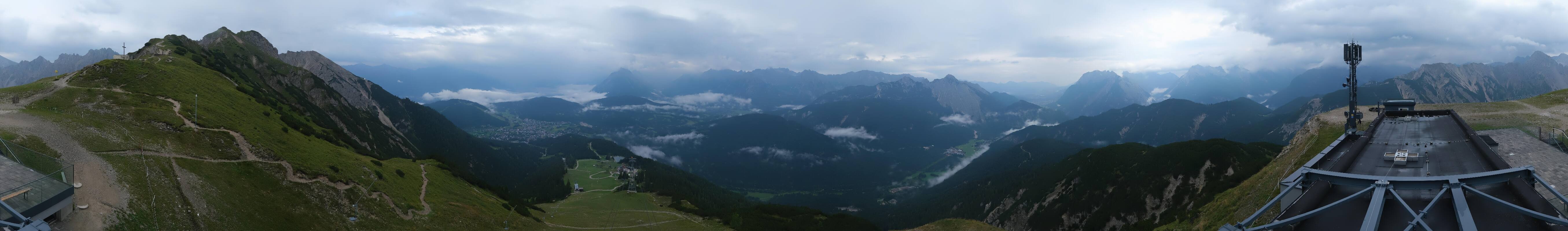 Archiv Foto Webcam Seefeld Rosshütte - Bergstation Seefelder Joch