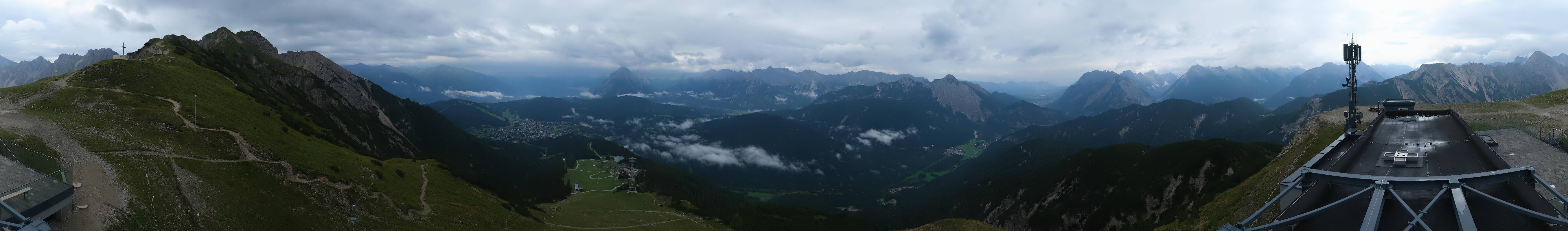Archiv Foto Webcam Seefeld Rosshütte - Bergstation Seefelder Joch
