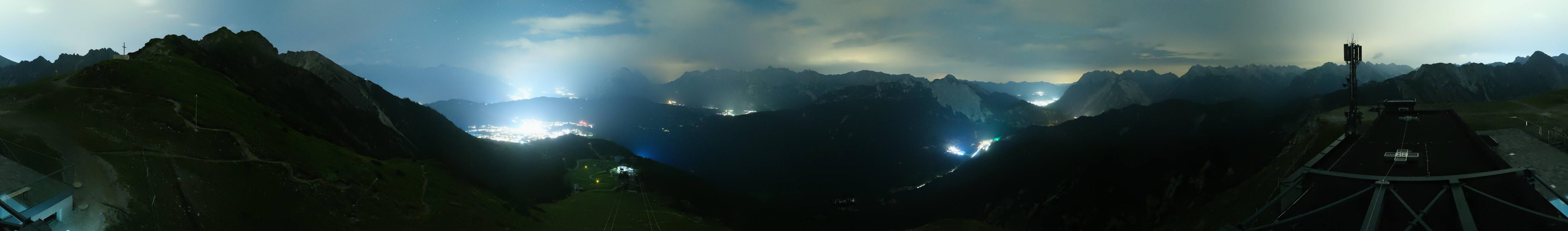 Archiv Foto Webcam Seefeld Rosshütte - Bergstation Seefelder Joch