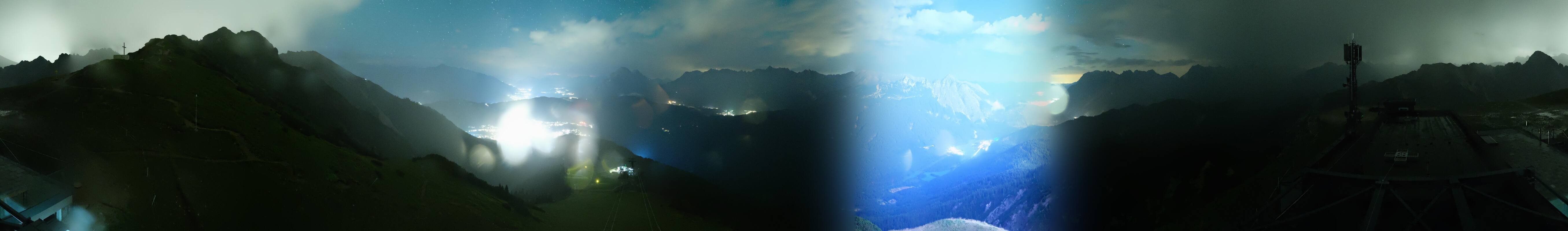 Archiv Foto Webcam Seefeld Rosshütte - Bergstation Seefelder Joch