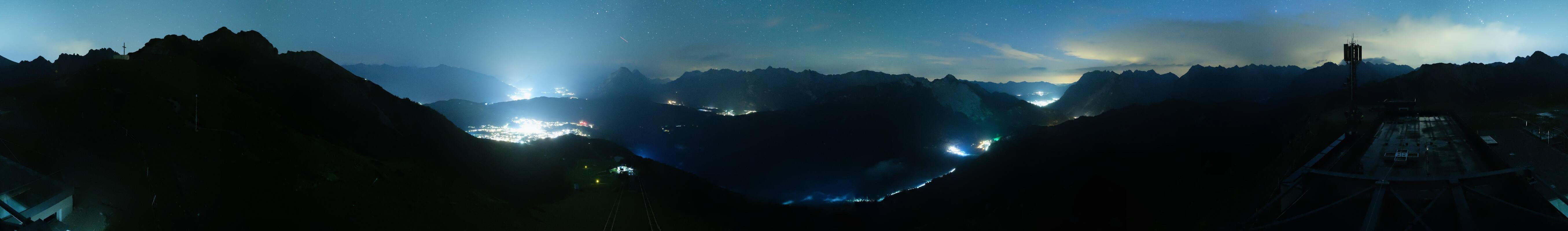 Archiv Foto Webcam Seefeld Rosshütte - Bergstation Seefelder Joch