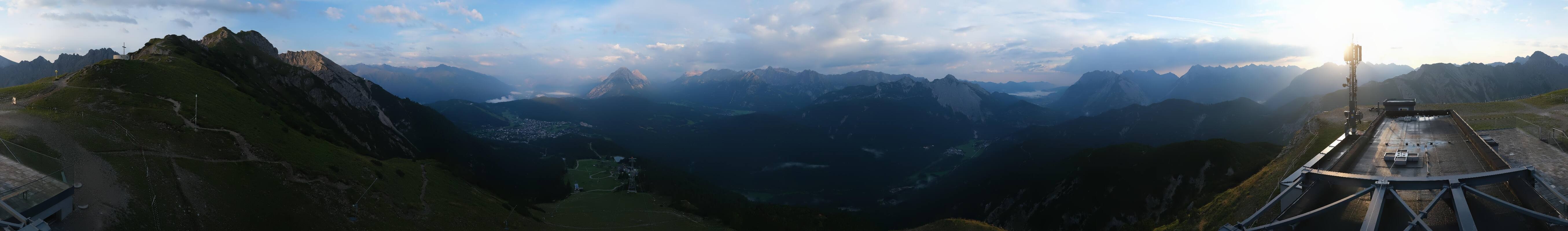 Archiv Foto Webcam Seefeld Rosshütte - Bergstation Seefelder Joch