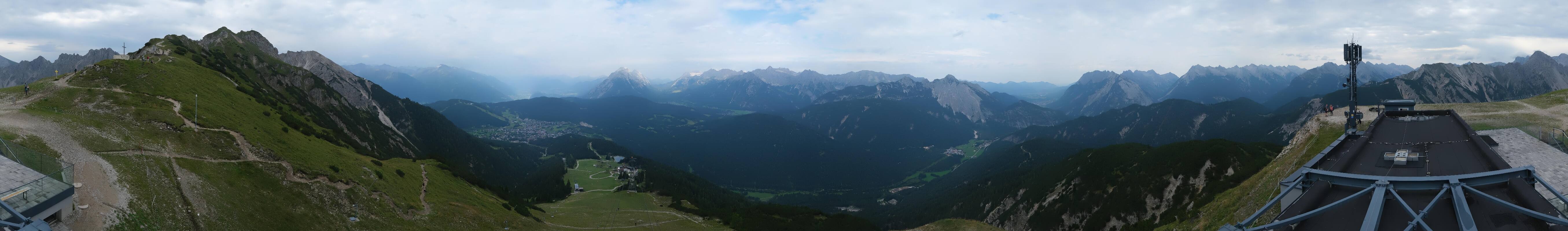 Archiv Foto Webcam Seefeld Rosshütte - Bergstation Seefelder Joch