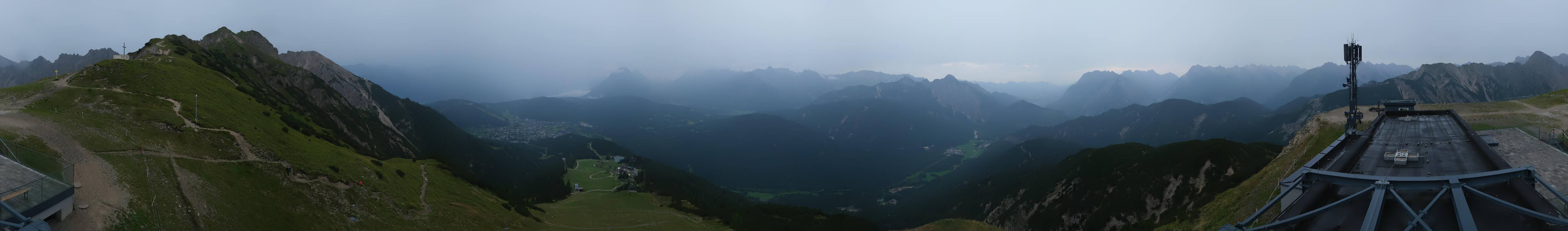 Archiv Foto Webcam Seefeld Rosshütte - Bergstation Seefelder Joch