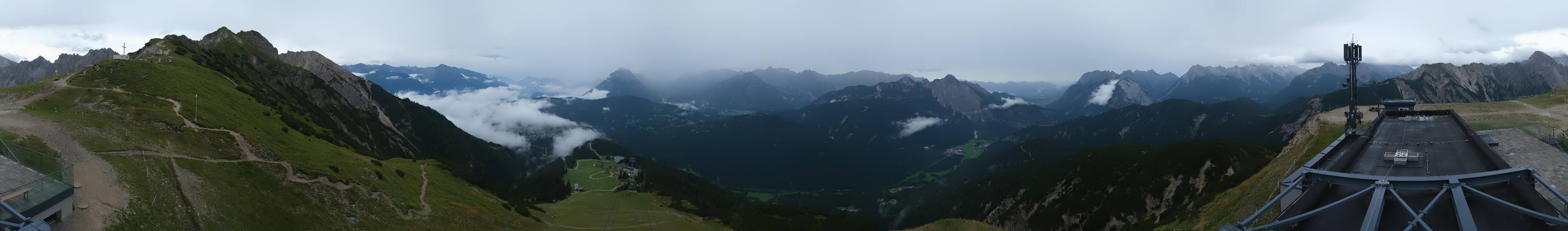 Archiv Foto Webcam Seefeld Rosshütte - Bergstation Seefelder Joch