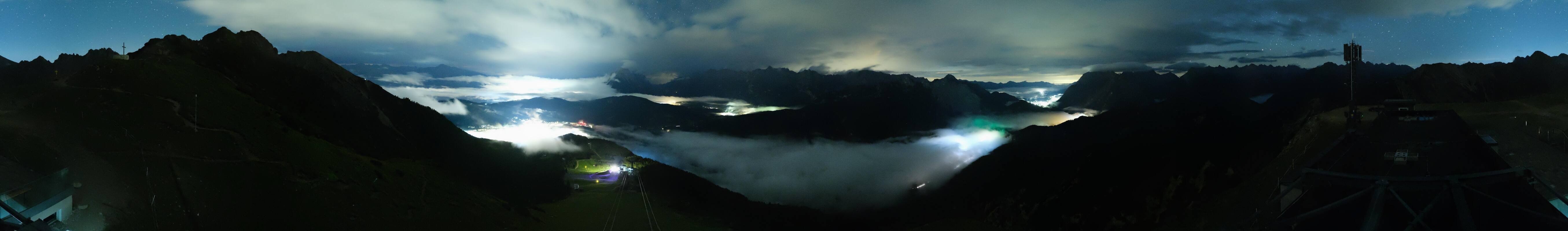Archiv Foto Webcam Seefeld Rosshütte - Bergstation Seefelder Joch