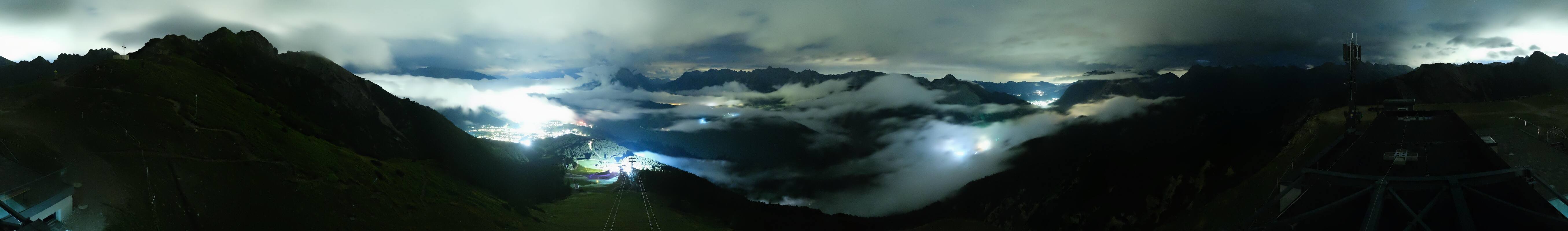 Archiv Foto Webcam Seefeld Rosshütte - Bergstation Seefelder Joch