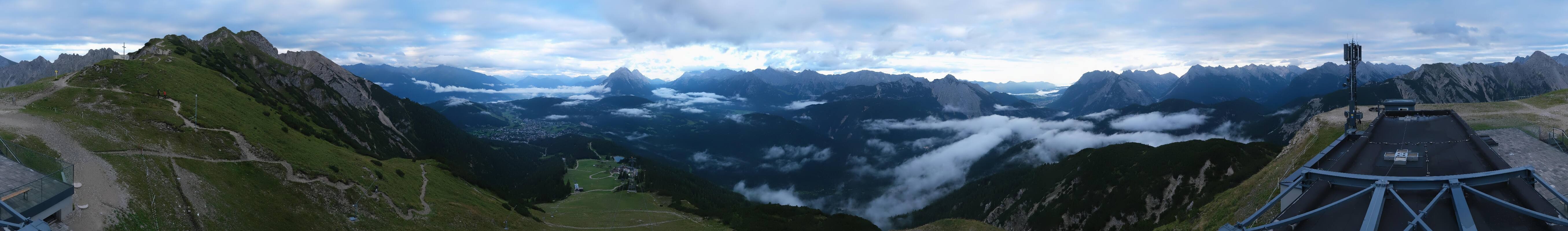 Archiv Foto Webcam Seefeld Rosshütte - Bergstation Seefelder Joch
