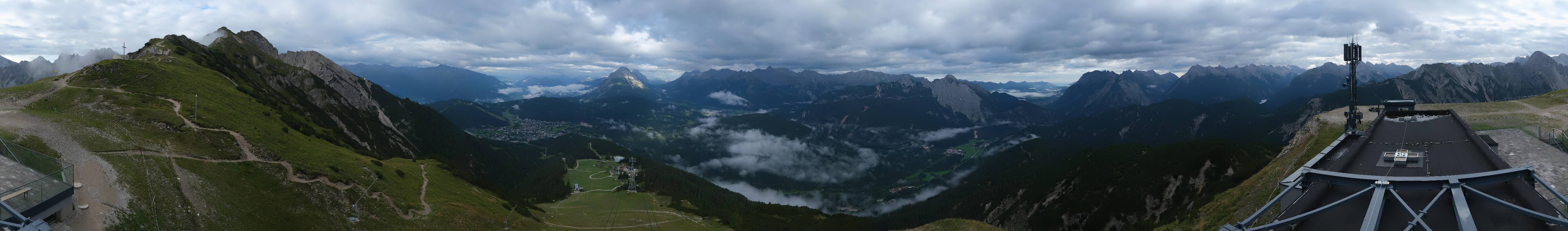 Archiv Foto Webcam Seefeld Rosshütte - Bergstation Seefelder Joch