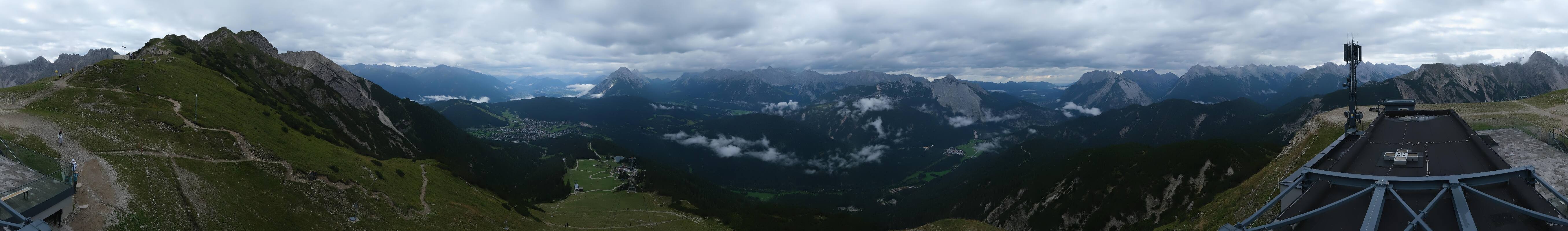 Archiv Foto Webcam Seefeld Rosshütte - Bergstation Seefelder Joch
