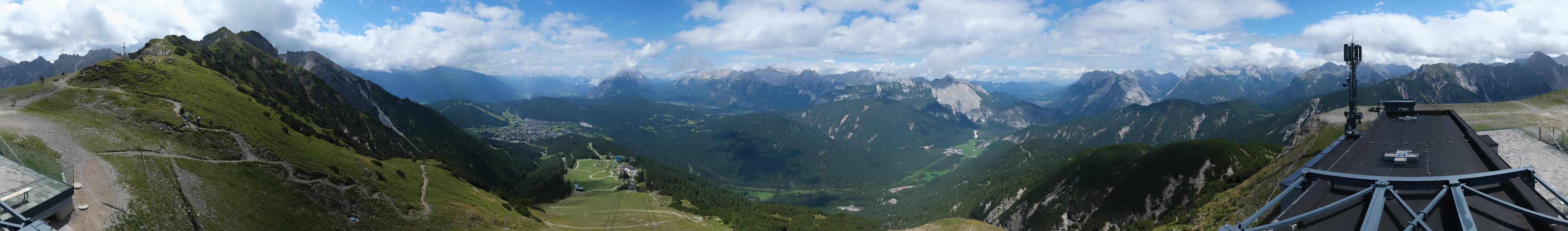 Archiv Foto Webcam Seefeld Rosshütte - Bergstation Seefelder Joch