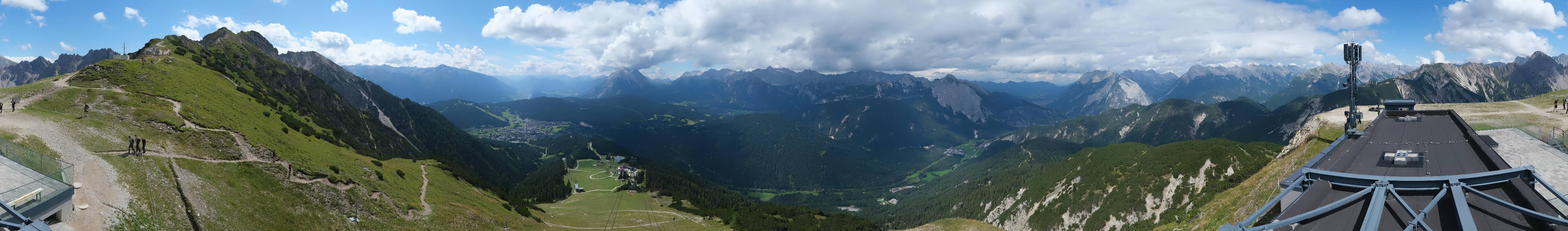 Archiv Foto Webcam Seefeld Rosshütte - Bergstation Seefelder Joch