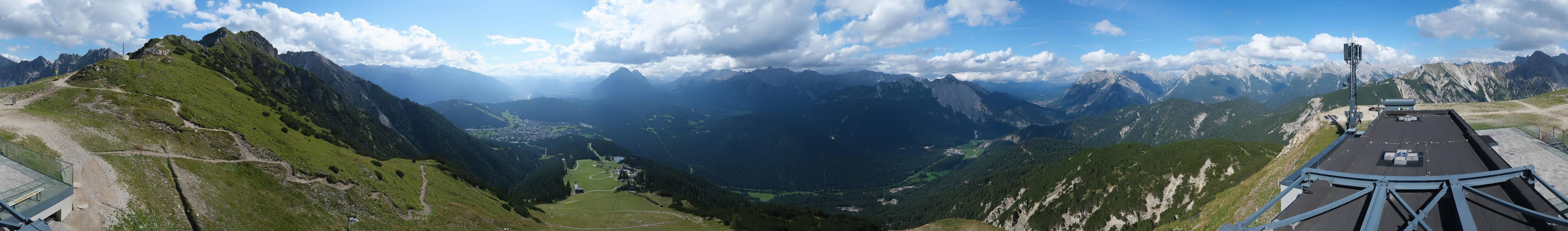 Archiv Foto Webcam Seefeld Rosshütte - Bergstation Seefelder Joch