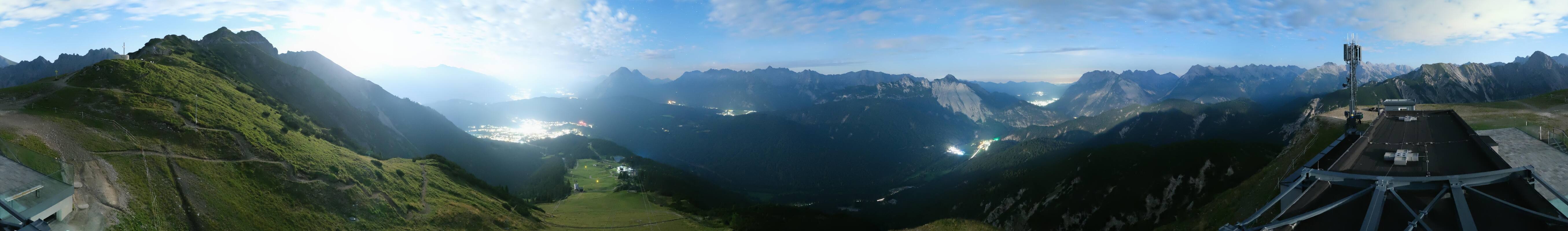Archiv Foto Webcam Seefeld Rosshütte - Bergstation Seefelder Joch