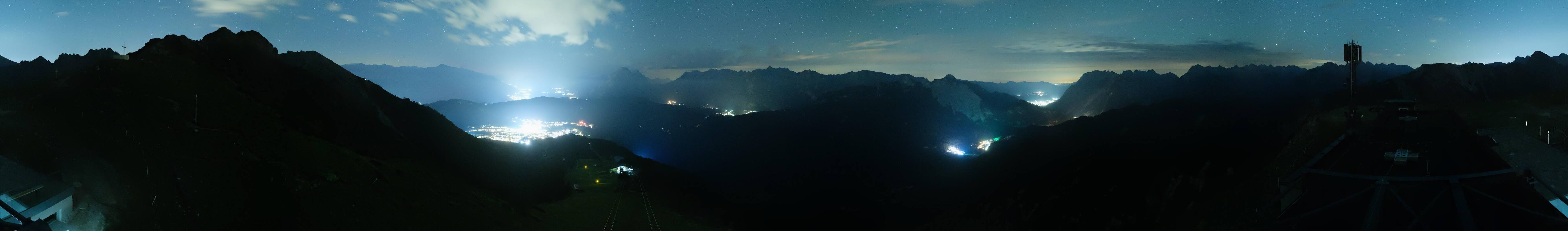 Archiv Foto Webcam Seefeld Rosshütte - Bergstation Seefelder Joch