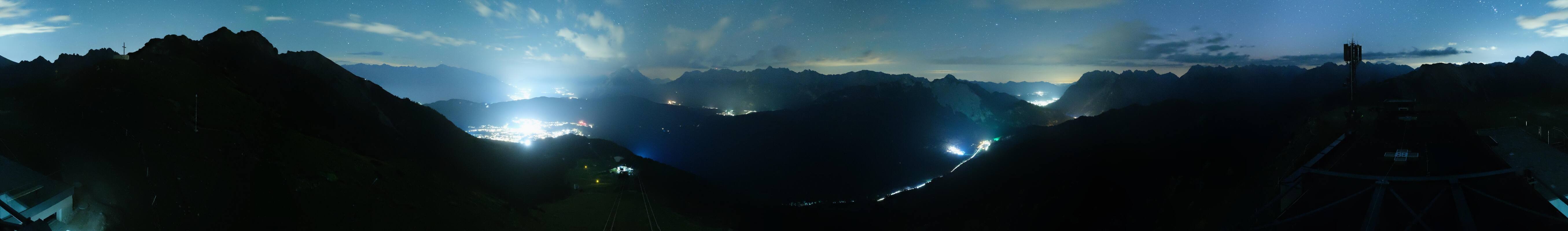 Archiv Foto Webcam Seefeld Rosshütte - Bergstation Seefelder Joch