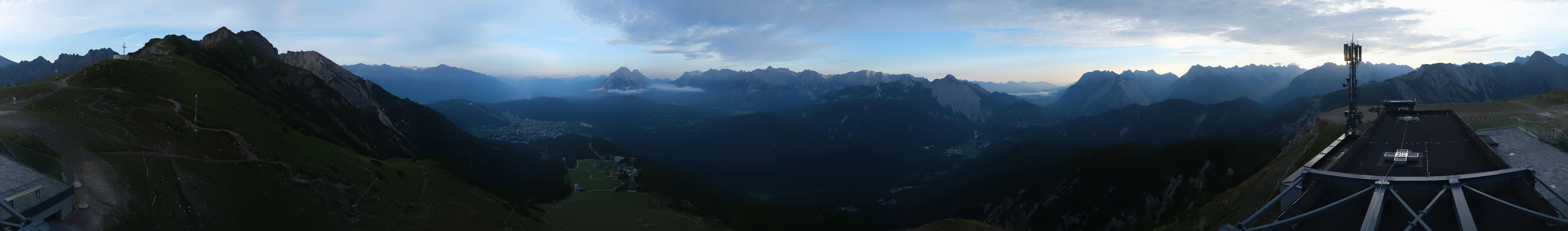 Archiv Foto Webcam Seefeld Rosshütte - Bergstation Seefelder Joch