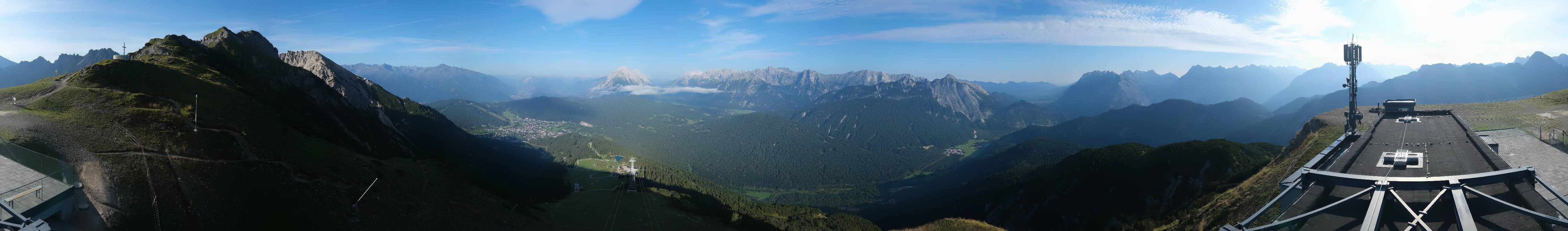 Archiv Foto Webcam Seefeld Rosshütte - Bergstation Seefelder Joch