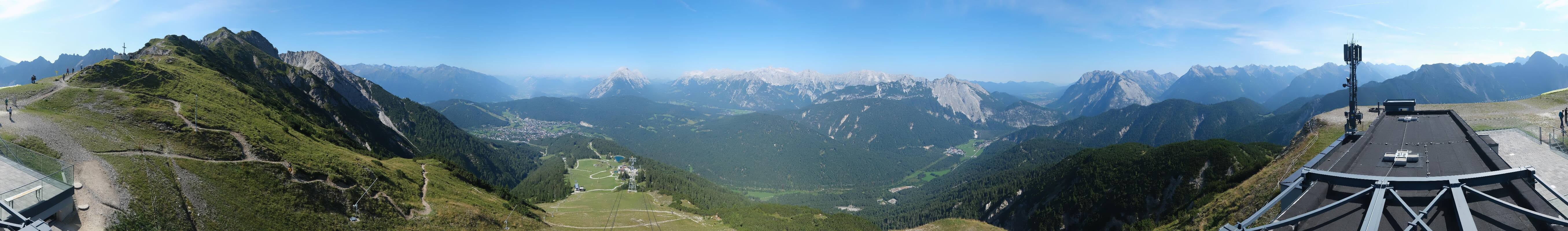 Archiv Foto Webcam Seefeld Rosshütte - Bergstation Seefelder Joch