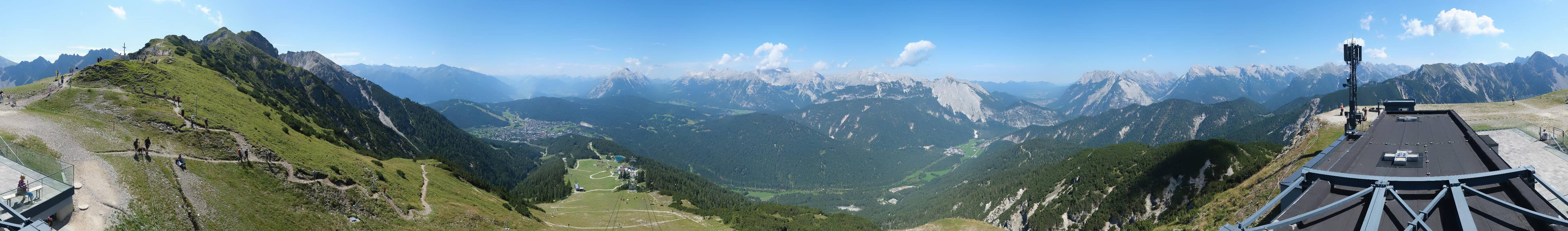 Archiv Foto Webcam Seefeld Rosshütte - Bergstation Seefelder Joch