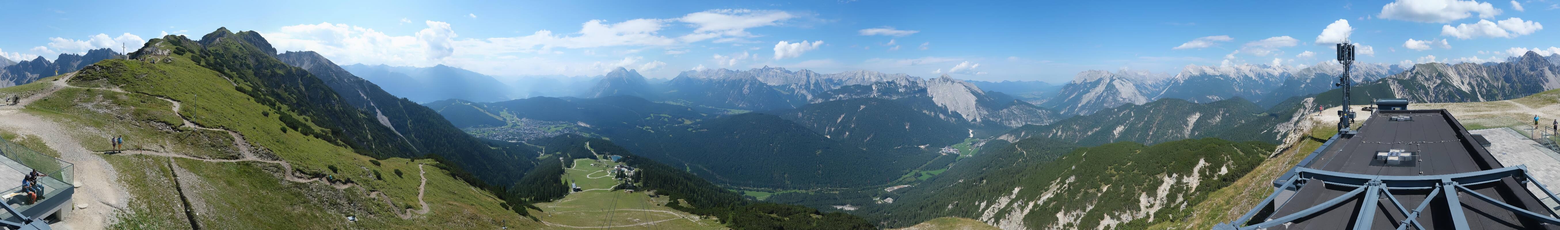 Archiv Foto Webcam Seefeld Rosshütte - Bergstation Seefelder Joch