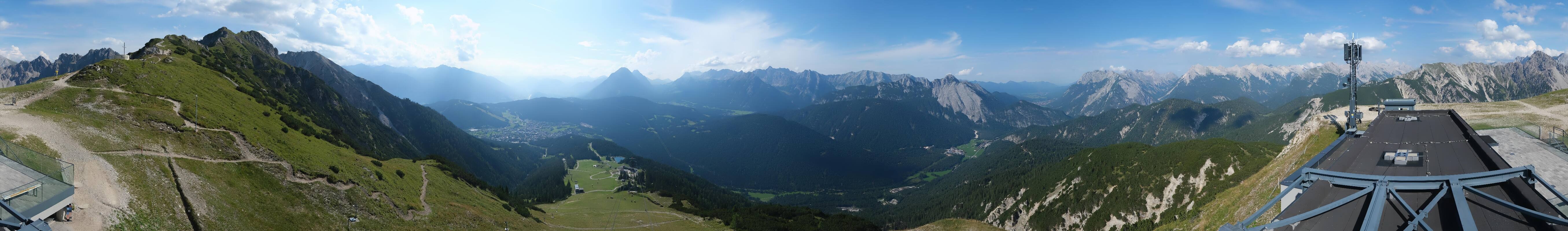 Archiv Foto Webcam Seefeld Rosshütte - Bergstation Seefelder Joch