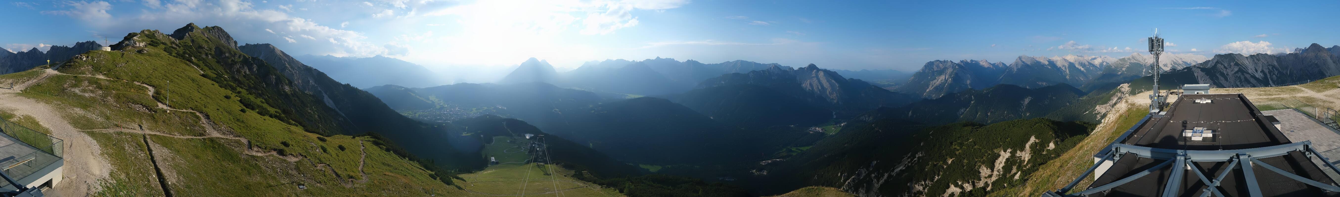 Archiv Foto Webcam Seefeld Rosshütte - Bergstation Seefelder Joch