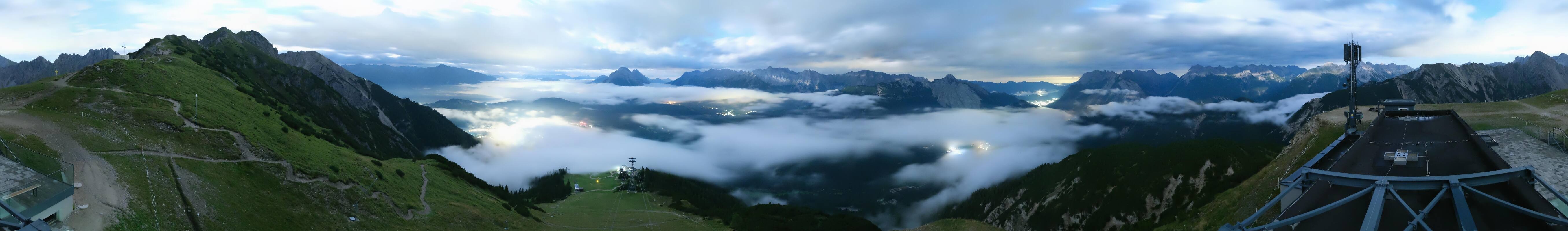 Archiv Foto Webcam Seefeld Rosshütte - Bergstation Seefelder Joch
