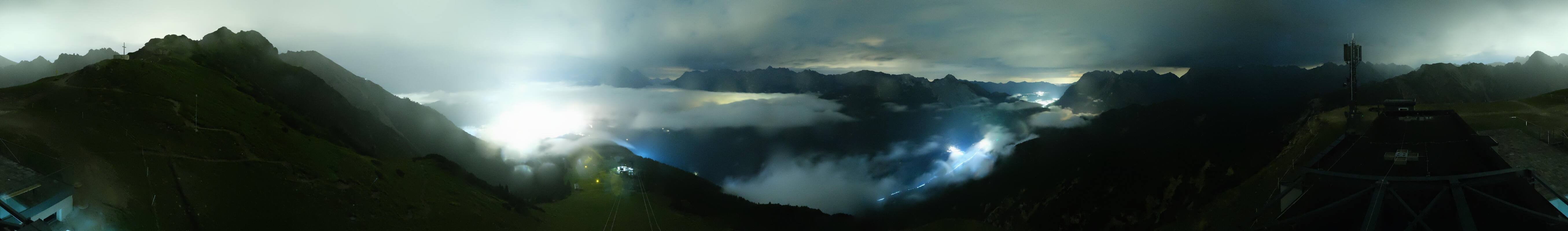 Archiv Foto Webcam Seefeld Rosshütte - Bergstation Seefelder Joch