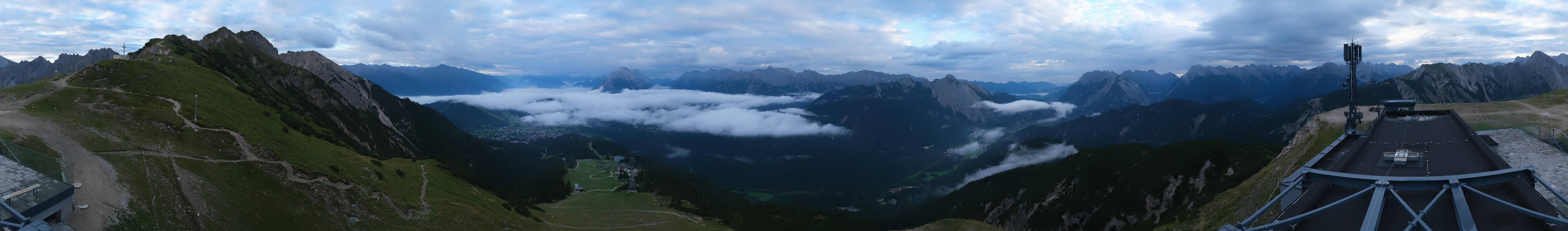 Archiv Foto Webcam Seefeld Rosshütte - Bergstation Seefelder Joch