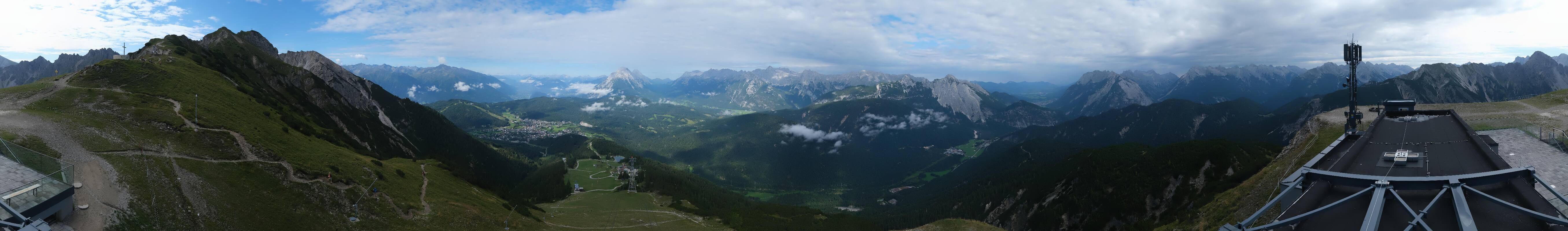 Archiv Foto Webcam Seefeld Rosshütte - Bergstation Seefelder Joch
