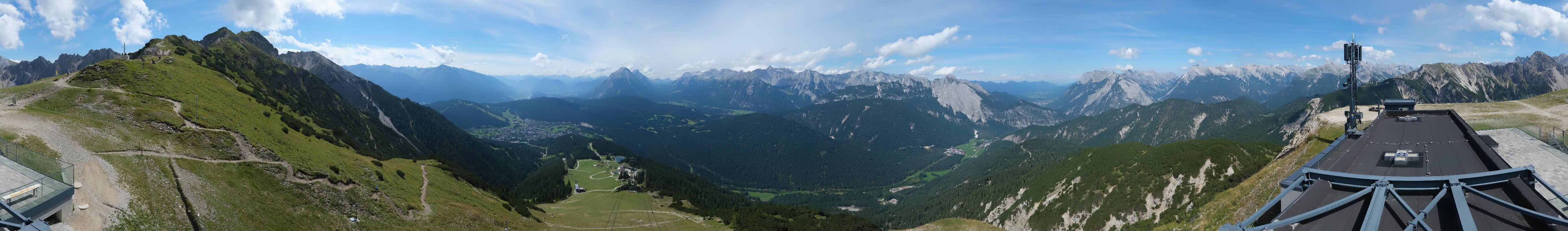 Archiv Foto Webcam Seefeld Rosshütte - Bergstation Seefelder Joch