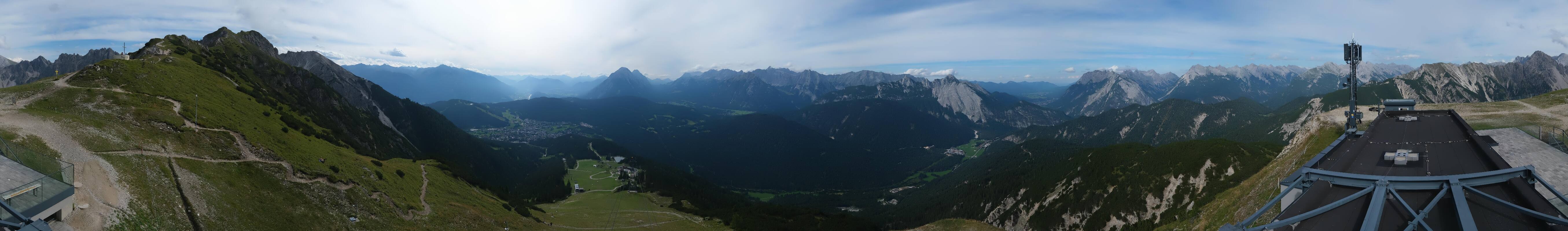 Archiv Foto Webcam Seefeld Rosshütte - Bergstation Seefelder Joch