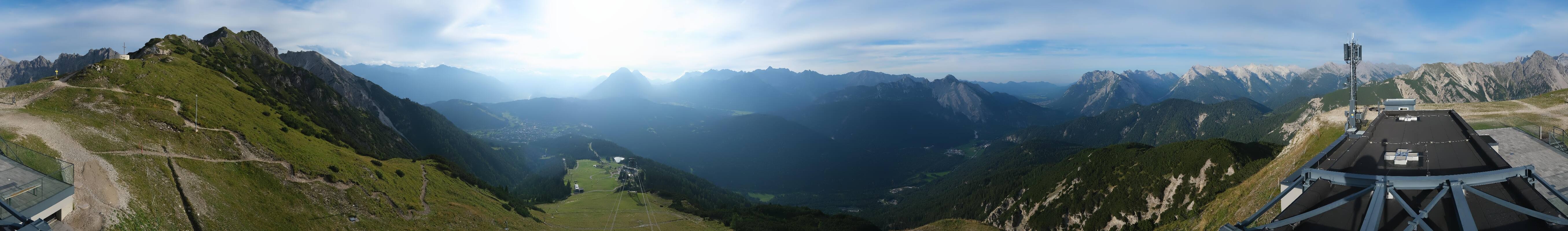 Archiv Foto Webcam Seefeld Rosshütte - Bergstation Seefelder Joch