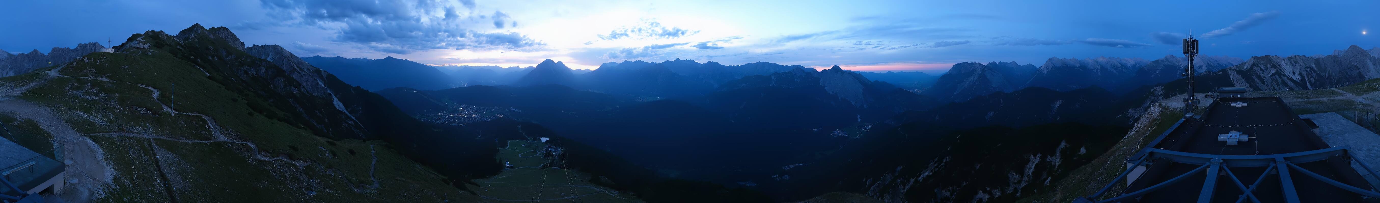 Archiv Foto Webcam Seefeld Rosshütte - Bergstation Seefelder Joch