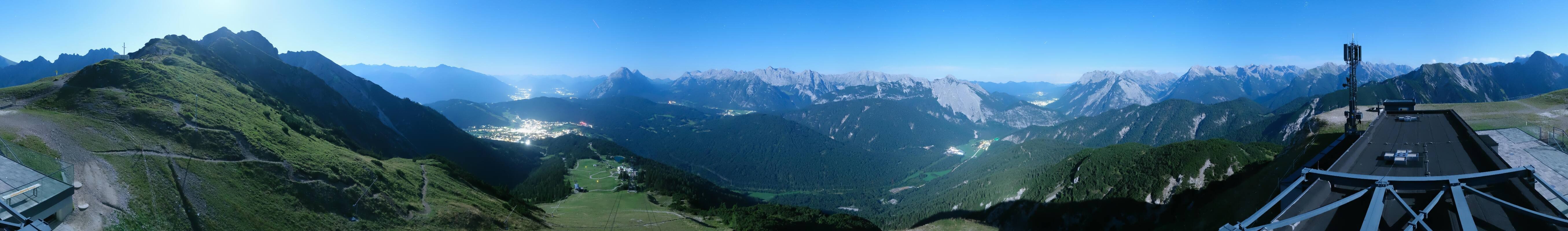 Archiv Foto Webcam Seefeld Rosshütte - Bergstation Seefelder Joch