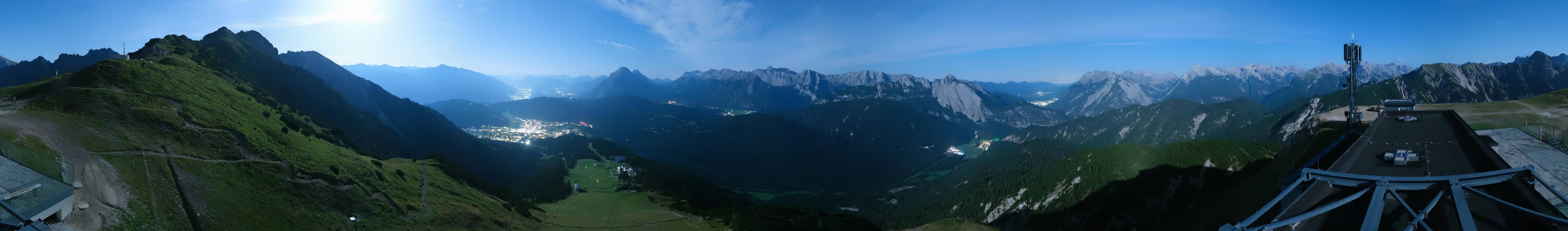Archiv Foto Webcam Seefeld Rosshütte - Bergstation Seefelder Joch