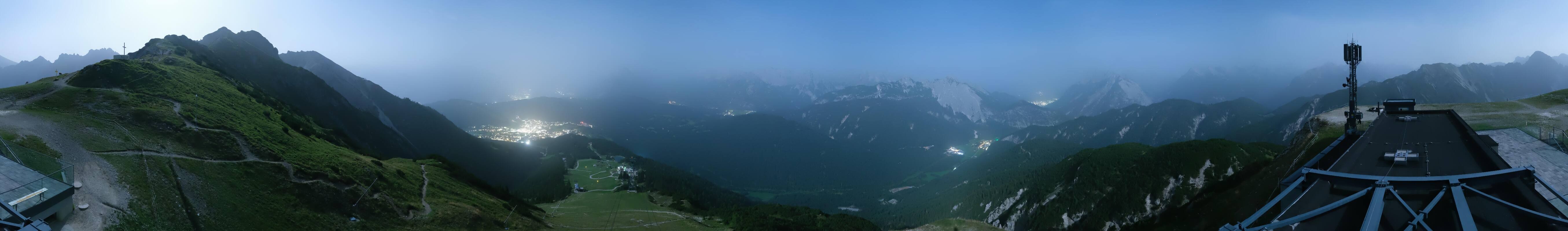 Archiv Foto Webcam Seefeld Rosshütte - Bergstation Seefelder Joch