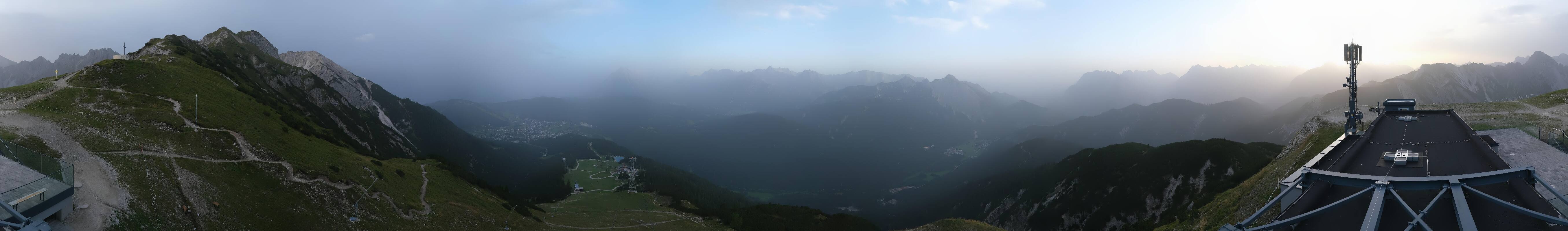 Archiv Foto Webcam Seefeld Rosshütte - Bergstation Seefelder Joch