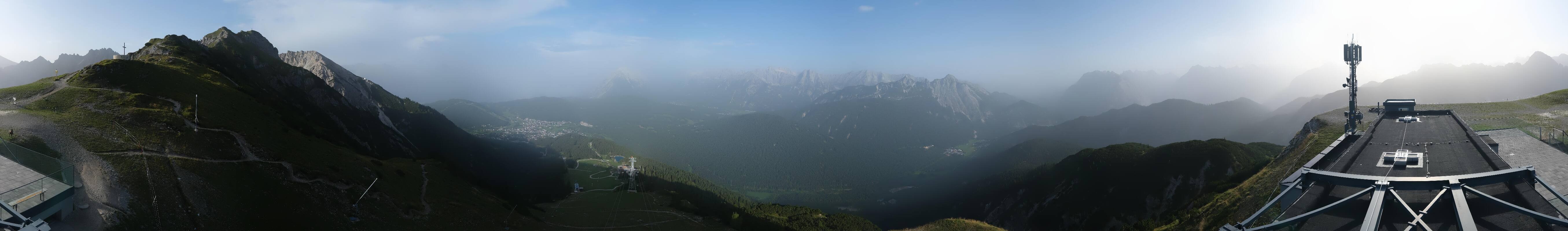 Archiv Foto Webcam Seefeld Rosshütte - Bergstation Seefelder Joch