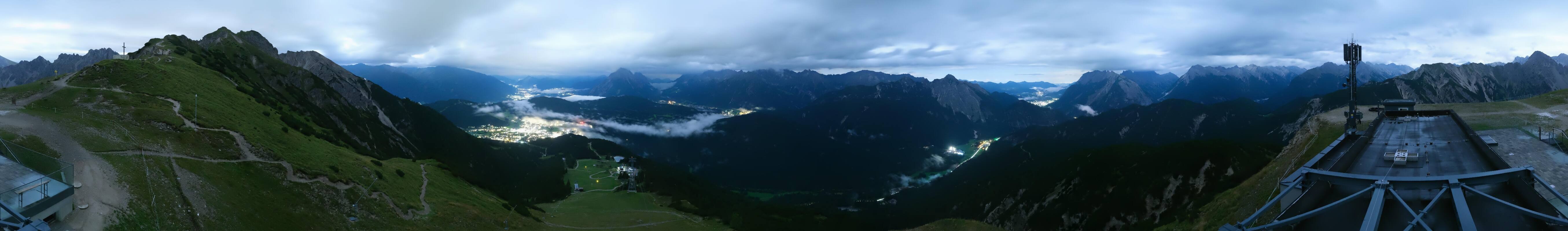 Archiv Foto Webcam Seefeld Rosshütte - Bergstation Seefelder Joch