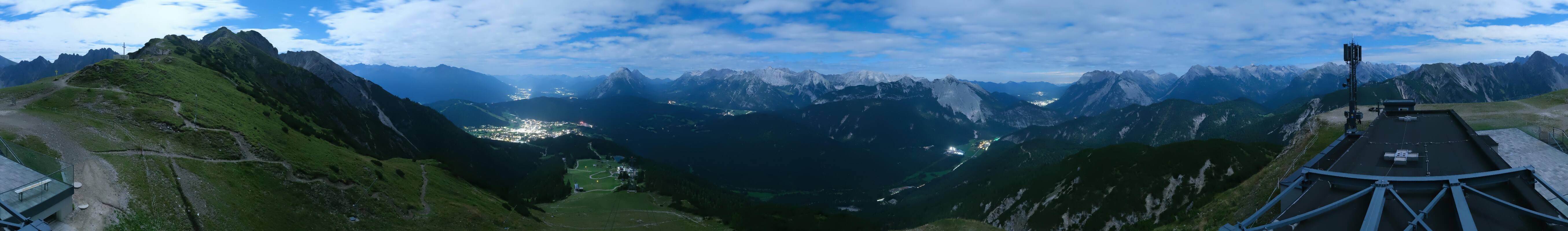 Archived image Webcam Seefeld Rosshütte - Seefelder Joch