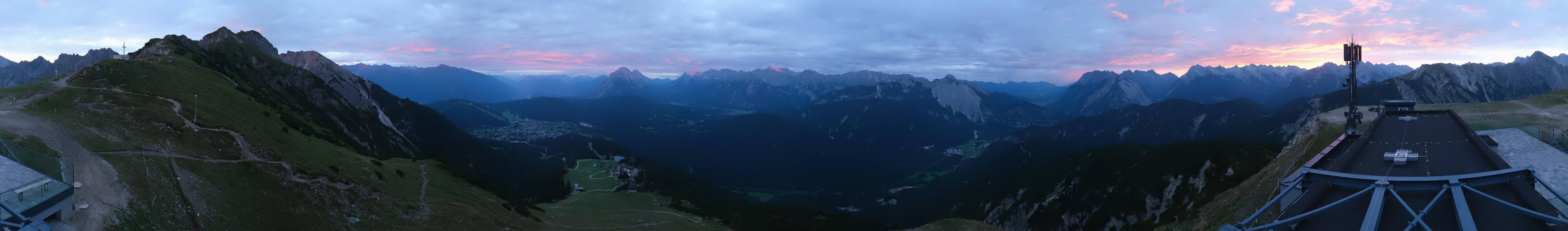 Archived image Webcam Seefeld Rosshütte - Seefelder Joch