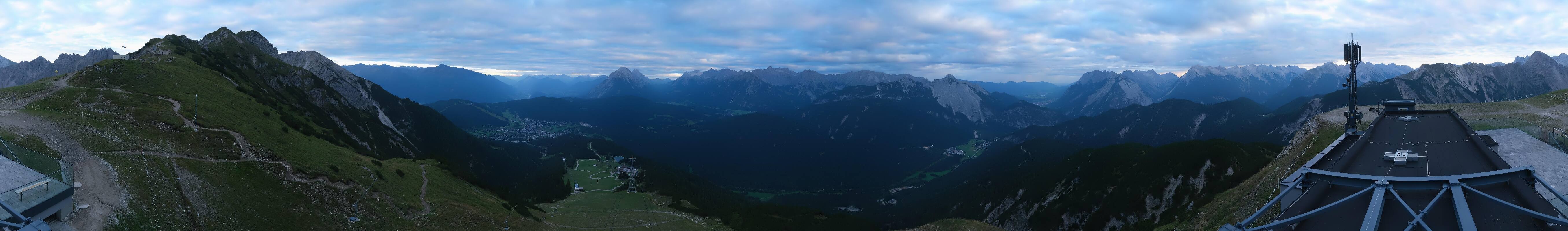 Archived image Webcam Seefeld Rosshütte - Seefelder Joch