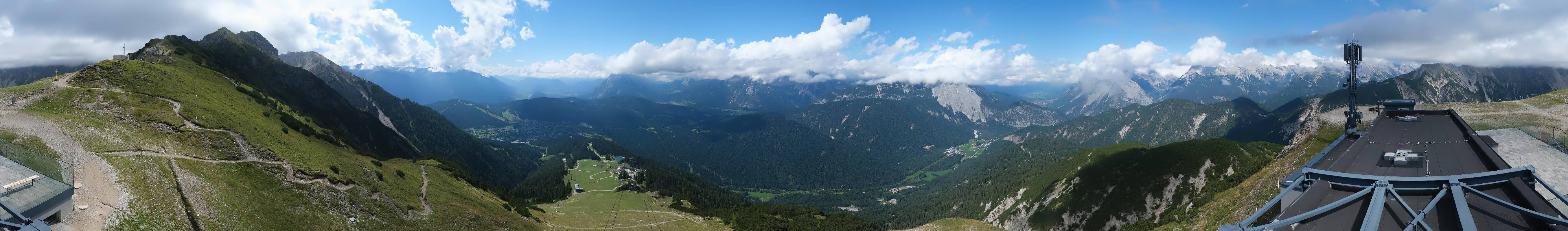 Archiv Foto Webcam Seefeld Rosshütte - Bergstation Seefelder Joch